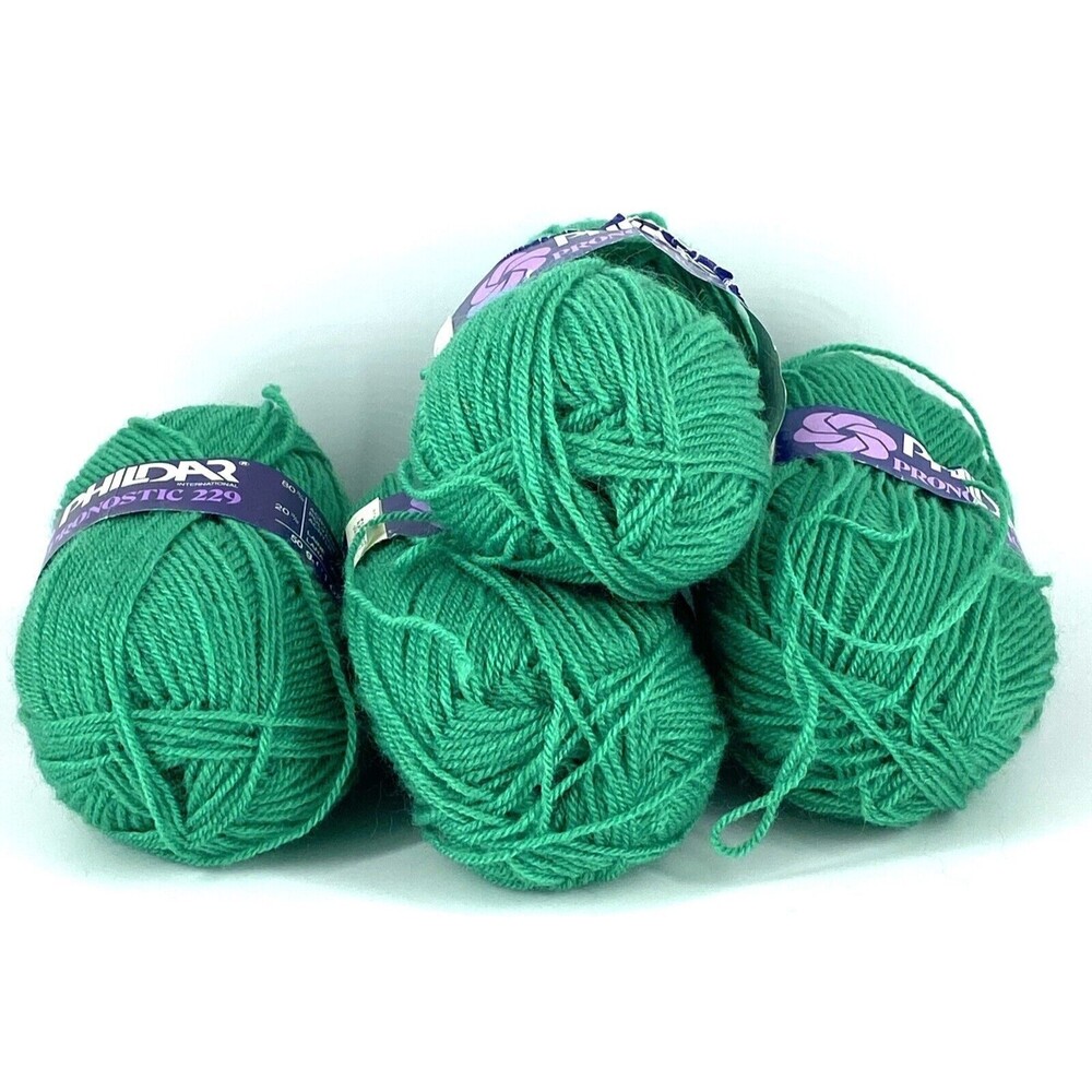 Phildar 'Pronostic 229 - Green - 50g - Belgium - Price is per skein